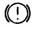 Symbol showing a circle with an exclamation point inside parentheses.